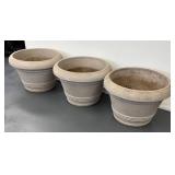 G - Trio of Terrific Planters