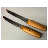 G - Two Vintage Japanese-Style Knives