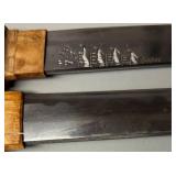 G - Two Vintage Japanese-Style Knives