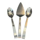 P - Lenox Tin Can Alley - 3-Piece Stainless Serving Utensil Set