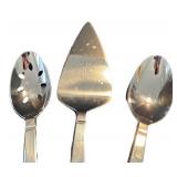 P - Lenox Tin Can Alley - 3-Piece Stainless Serving Utensil Set