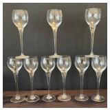 DR - Stunning Stemware - 9 Glasses