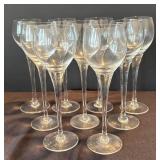 DR - Stunning Stemware - 9 Glasses