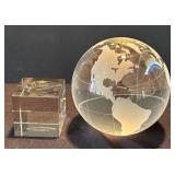 K - Shannon Crystal Globe