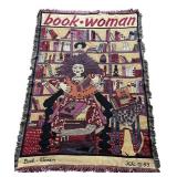 DR - Book Woman Blanket by Kiki
