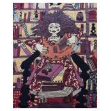 DR - Book Woman Blanket by Kiki