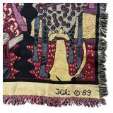 DR - Book Woman Blanket by Kiki