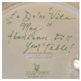 DR - Vietri La Dolce Vita Platter & Julia Junkin Serving Bowl