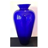 DR - Cobalt Blue Glass Vase