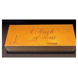 P - A Touch of Glass Vintage Copper & Glass Mug Set