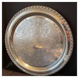 DR - Vintage Silver-Plated Platters, Gravy Boat, Compote, Plates and More