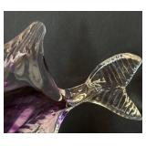 K - Signed Art Glass Fish