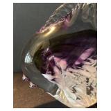 K - Signed Art Glass Fish