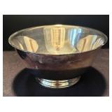 K - Two Vintage Silver-Plated Bowls
