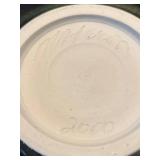 P - Signed Pottery Bowl