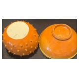 K - Terracotta Bowls with Painted Interiors and More