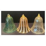 K - Murano La Fenice Three Ornament Collection