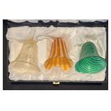 K - Murano La Fenice Three Ornament Collection