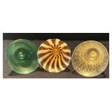 K - Murano La Fenice Three Ornament Collection