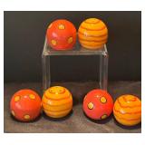 K - Colorful Ceramic Salt & Pepper Shakers - Mosaic Candle Holders, Candles, Bowl and More