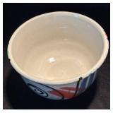 K - Colorful Ceramic Salt & Pepper Shakers - Mosaic Candle Holders, Candles, Bowl and More