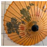 K - Parasol Umbrella - Vintage Orange Floral