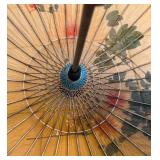 K - Parasol Umbrella - Vintage Orange Floral