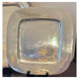 LR - Two Silver-Plated Serving Platters by Pottery Barn and More