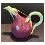 DR - Purple Ceramic Pitcher, Orange Citrus Teapot and Fitz & Floyd Salt & Pepper Shaker Set