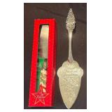 P - All The Trimmings Cake Server - Season