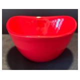 LR - Waechtersbach Platter, Four Stax Living Plates & Destinos Bowl - Radiant Red Servingware