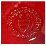 LR - Waechtersbach Platter, Four Stax Living Plates & Destinos Bowl - Radiant Red Servingware