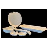 LR - White Porcelain Servingware Set - BonJour, Crate & Barrel, Lougarte and More