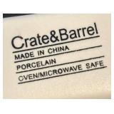 LR - White Porcelain Servingware Set - BonJour, Crate & Barrel, Lougarte and More