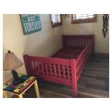 Twin Wood Kids Crib Bed (Bed Only) - Smoke Free