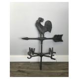 Aluminum Rooster Weather Vane