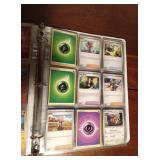 Binder of 90 Pokemon trading cards