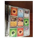 Binder of 90 Pokemon trading cards