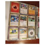 Binder of 90 Pokemon trading cards