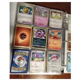 Binder of 90 Pokemon trading cards