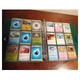 Binder of 90 Pokémon trading cards