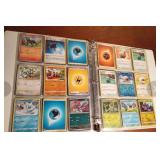 Binder of 90 Pokemon trading cards