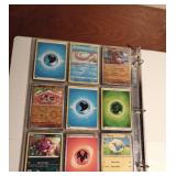 Binder of 90 Pokemon trading cards