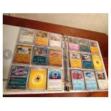 Binder of 90 Pokemon trading cards