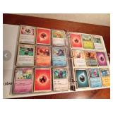 Binder of 90 Pokemon trading cards