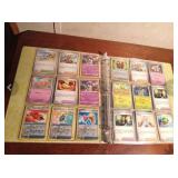 Binder of 90 Pokemon trading cards