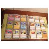 Binder of 90 Pokemon trading cards