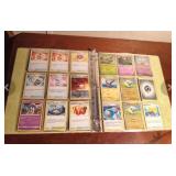 Binder of 90 Pokemon trading cards
