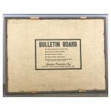 Vintage Bulletin Board for Sticking Notes On