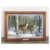 Picture Box - Winter Whitetails by Bruce Miller (The Danbury Mint)